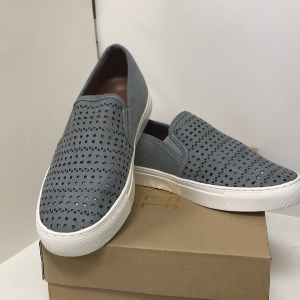 Kaley-02 Lasercut Slip on Sneakers